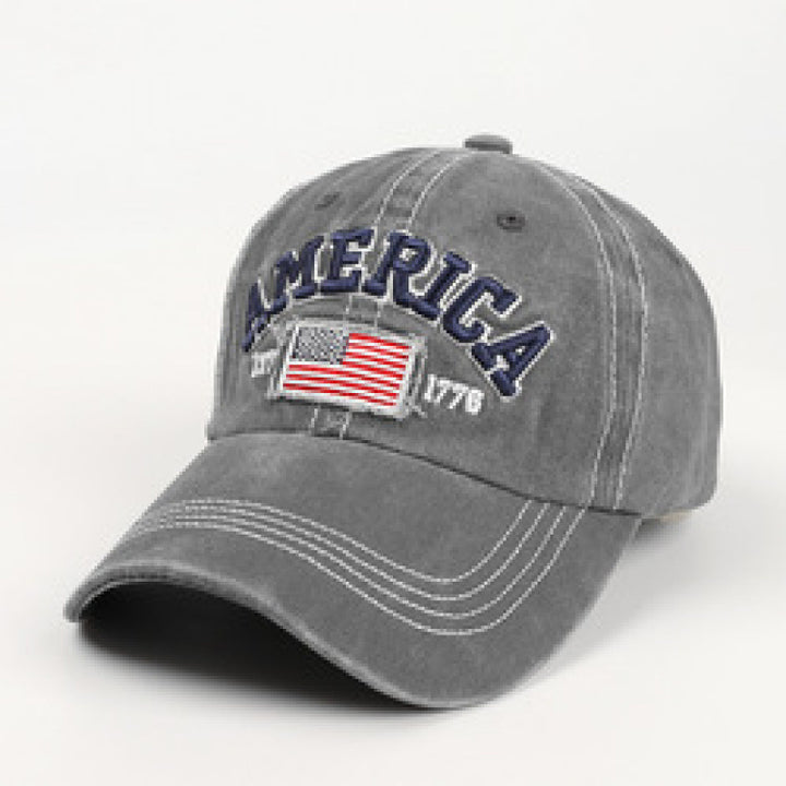 Men's Vintage-Inspired Embroidered Baseball Cap Stornfield