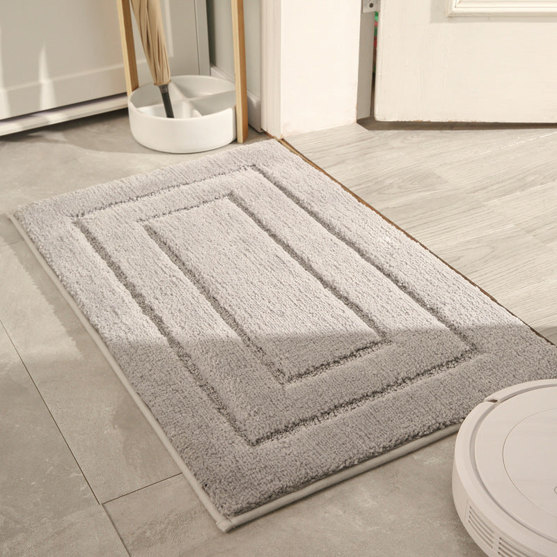 Soft Textured Rectangular Bath Mat