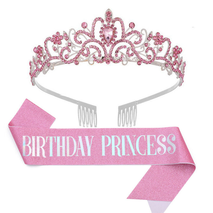 Women's Birthday Sash with Glitter Design Stornfield
