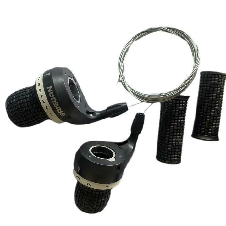 Ergonomic Textured Bicycle Handle Grips Stornfield