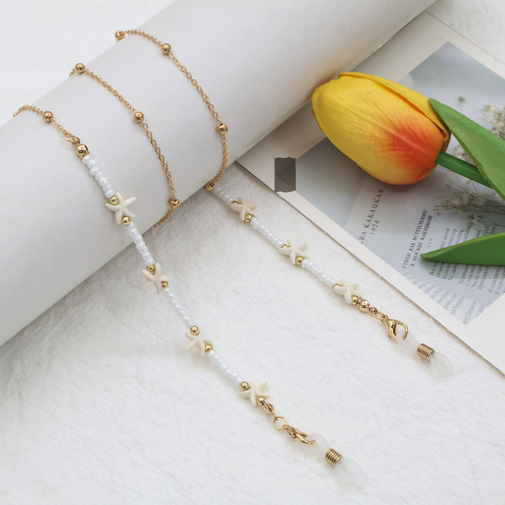 Beach-Inspired Beaded Eyewear Chain Stornfield