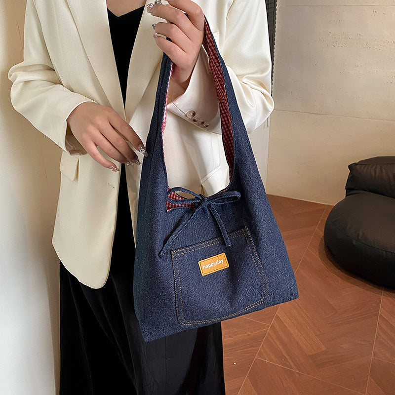Trendy Denim Shoulder Bag Stornfield