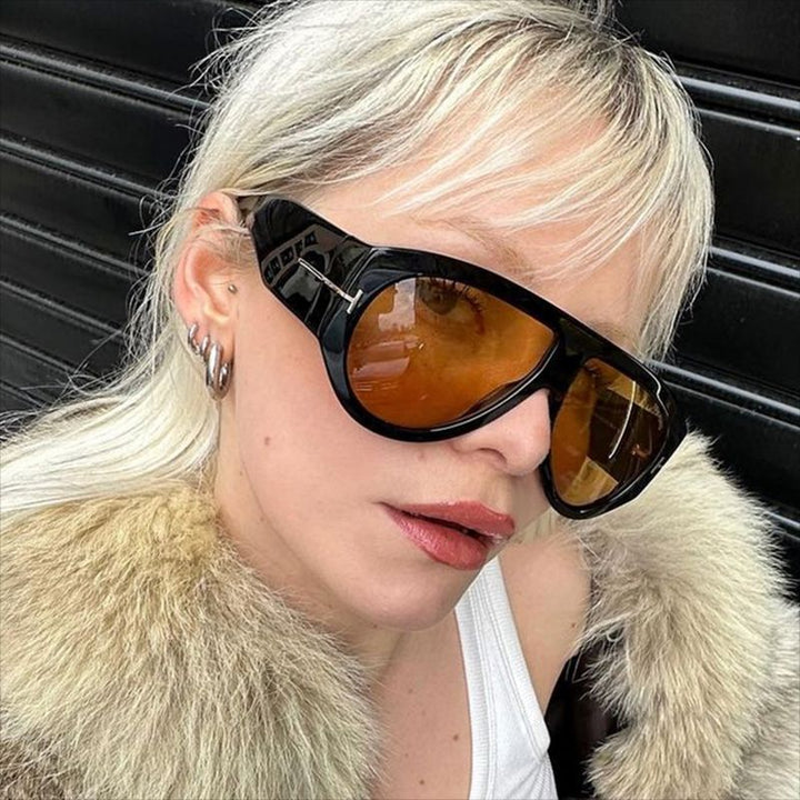 Women's fashionable oversized sunglasses in retro style Stornfield