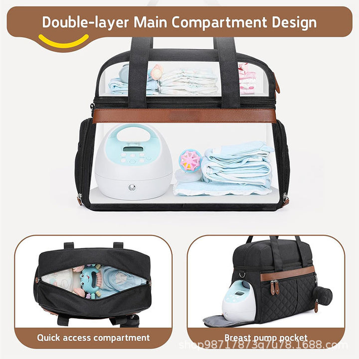 Multifunctional Nursing Bag with Insulated Interior Stornfield