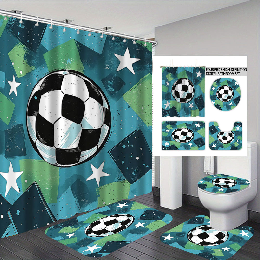 Basketball-Themed Bathroom Decor Set Stornfield