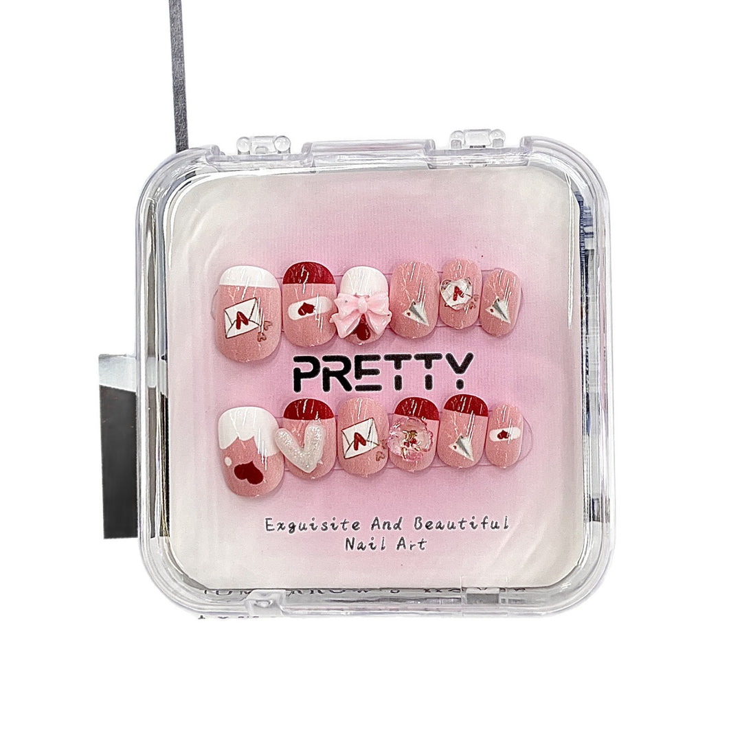 Decorative Press-On Nail Set Stornfield
