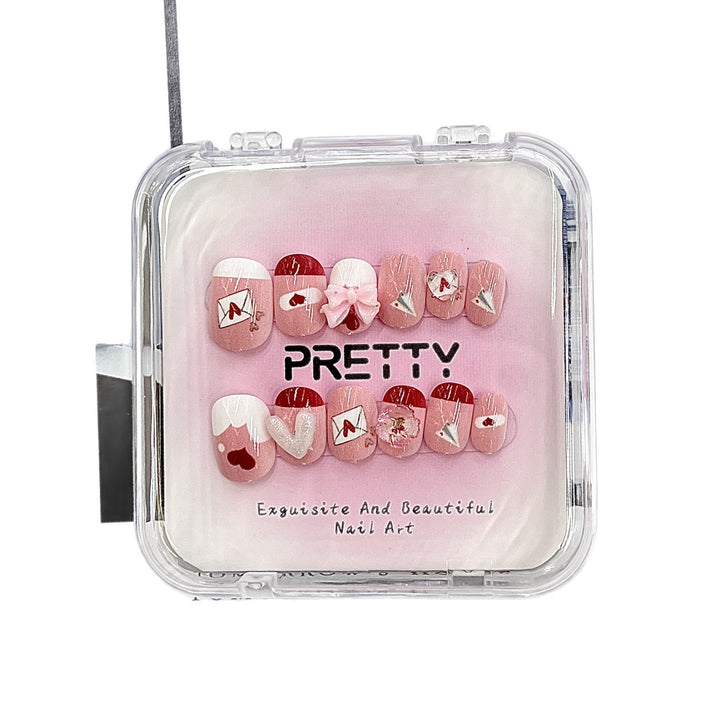 Decorative Press-On Nail Set Stornfield