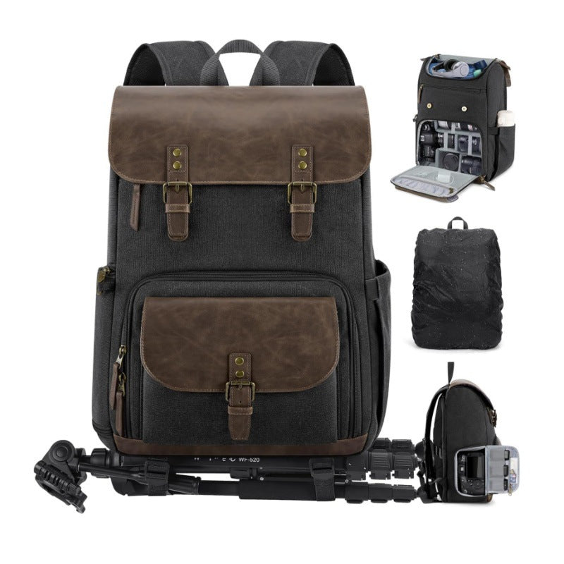 Multifunctional backpack with camera equipment compartments Stornfield