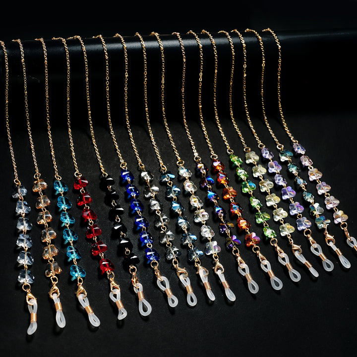 Floral Embellished Eyewear Chain Stornfield
