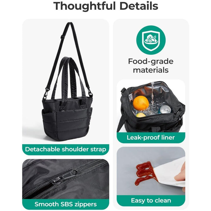 Multifunctional bag with insulated compartment Stornfield