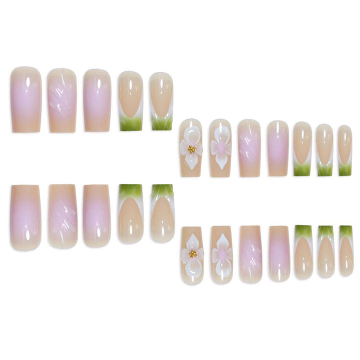 3D Floral Nail Art Extensions Stornfield
