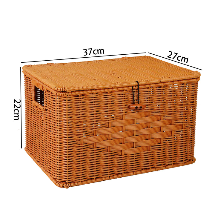 Stylish Woven Storage Chest Stornfield