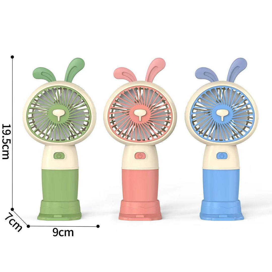 Unisex Handheld Fan with flexible design and integrated USB charging function Stornfield