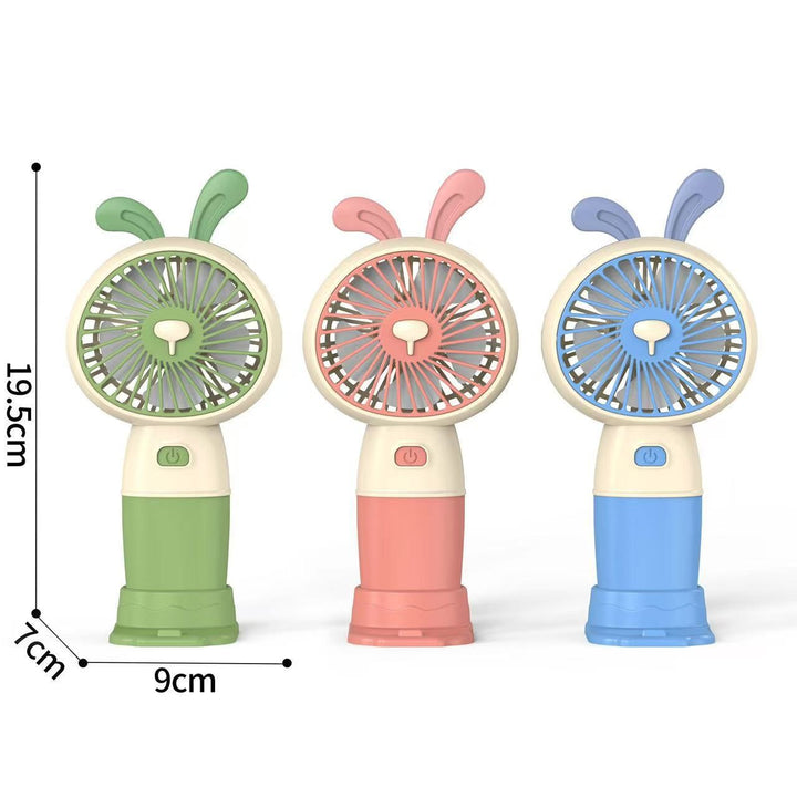 Unisex Handheld Fan with flexible design and integrated USB charging function Stornfield