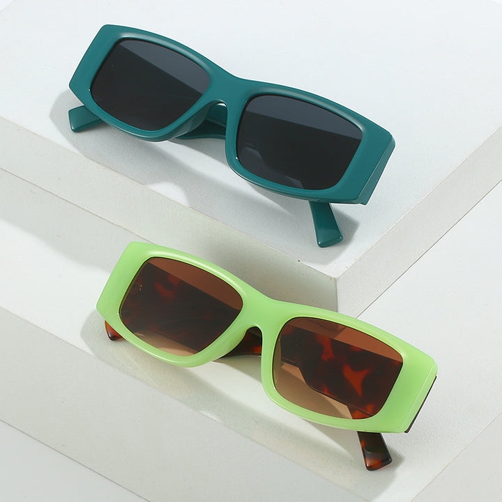 Chunky Retro-Inspired Square Sunglasses Stornfield