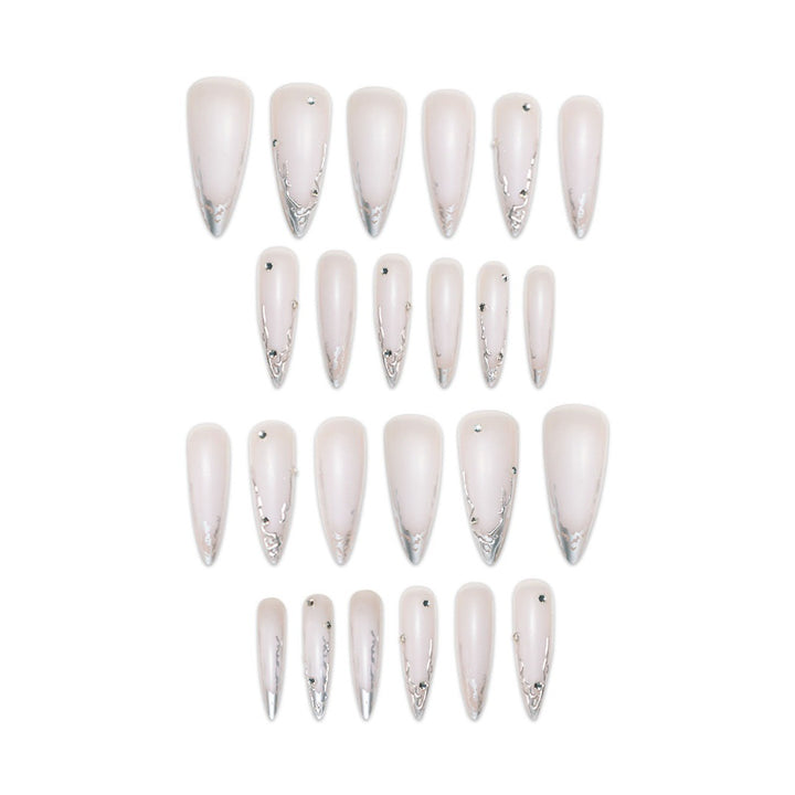 Angular Stiletto Press-On Nail Extensions Stornfield