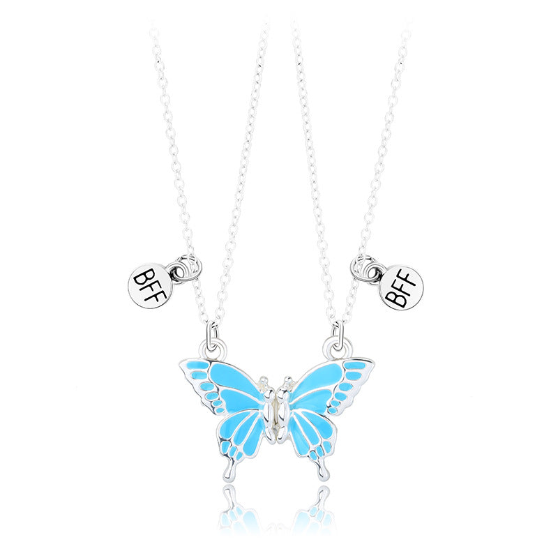 Butterfly Pendant Friendship Necklace Stornfield