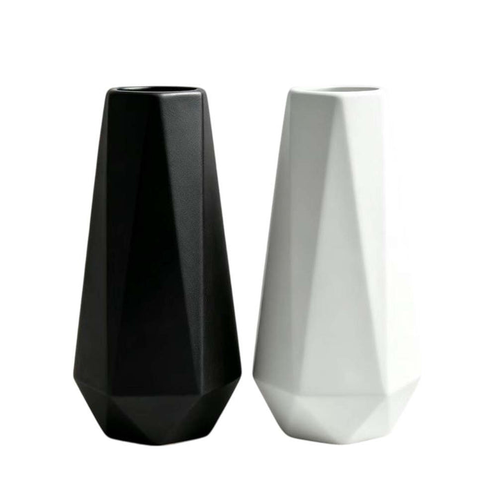 Modern Faceted Decorative Vase Stornfeild