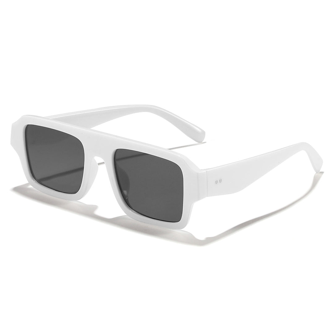 Women's modern square sunglasses with sturdy plastic frame Stornfield