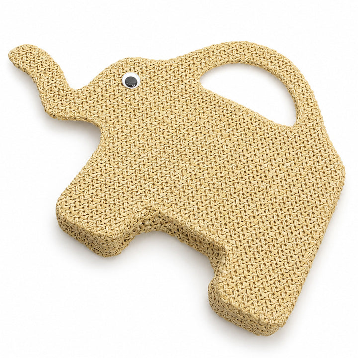 Playful Elephant-Shaped Handbag
