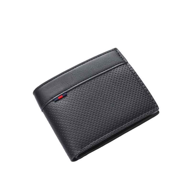 Textured Bi-Fold Wallet Stornfield