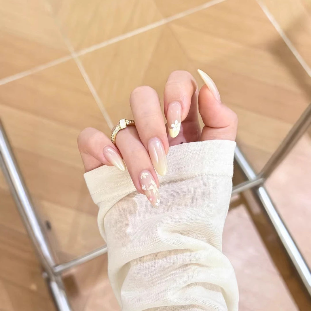 Floral Design Nail Art Extensions