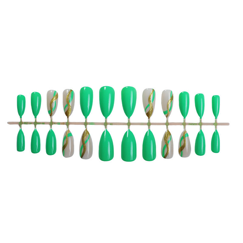 Elegant Stiletto Press-On Nail Set Stornfield