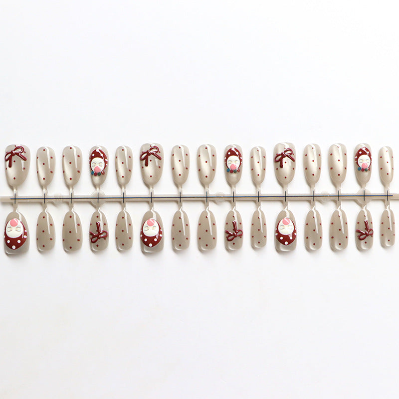 Festive Themed Press-On Nail Decor Stornfield