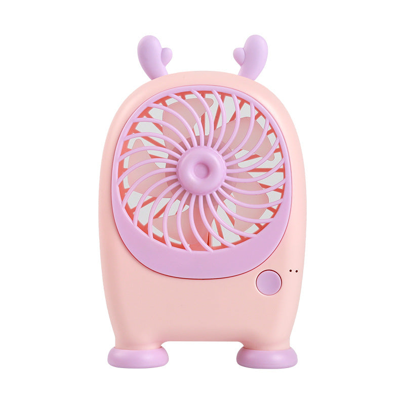 Women's portable handheld fan in playful rabbit design Stornfield