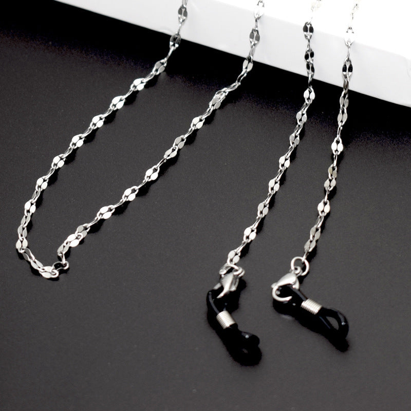 Stylish Silver Chains Eyewear Retainer Stornfield