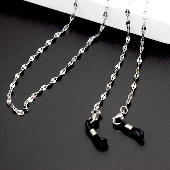 Stylish Silver Chains Eyewear Retainer Stornfield