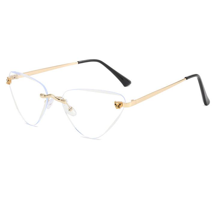 Ladies Cat-Eye Sunglasses with Elegant Metal Frame Stornfield