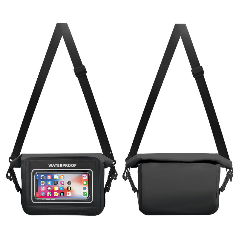 Waterproof shoulder bag with practical viewing window Stornfield