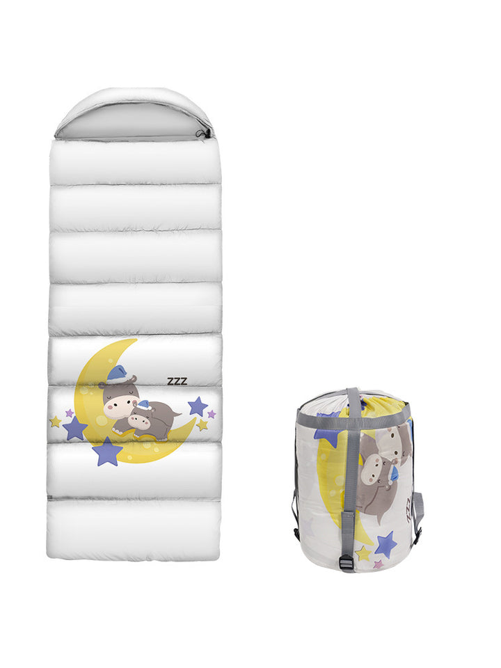 High-quality and warm sleeping bag with headrest Stornfield