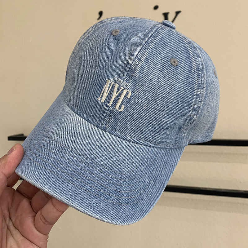 Women's Vintage-Inspired Denim Baseball Cap Stornfield