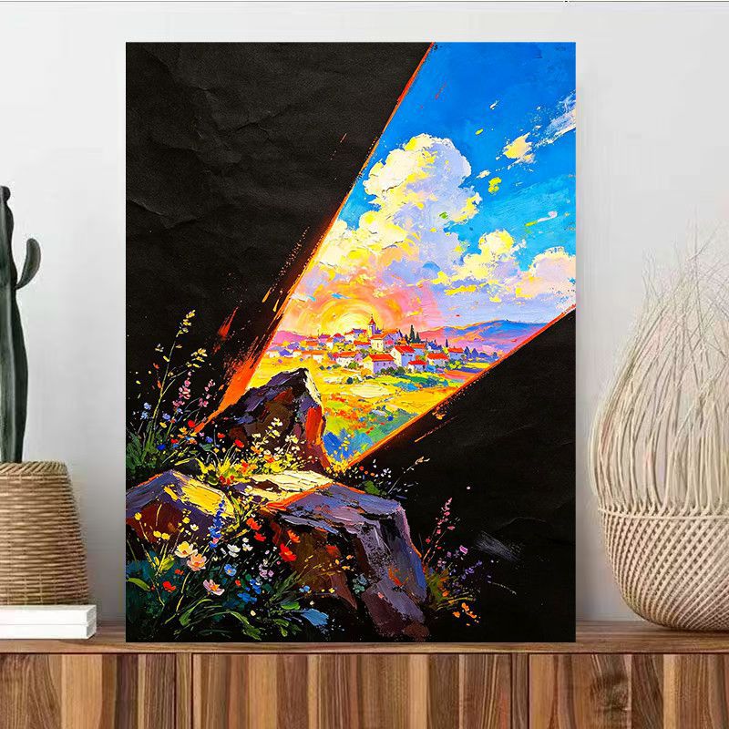 Landscape Inspired Abstract Wall Art Stornfield