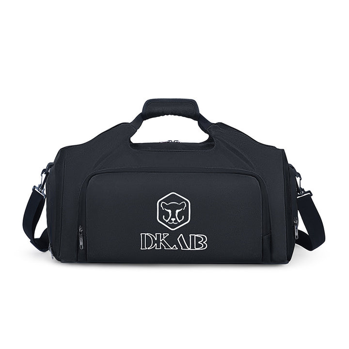 Sporty Duffel Bag with Expandable Compartments and Practical Carrying System Stornfield