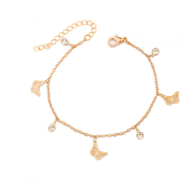Butterfly Charm Anklet Stornfield