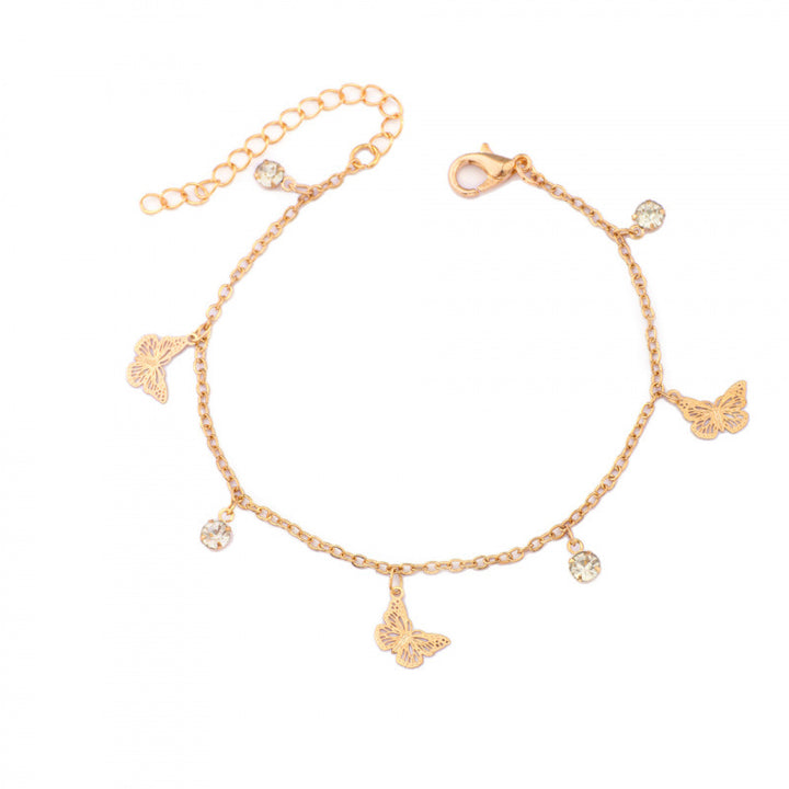 Butterfly Charm Anklet Stornfield