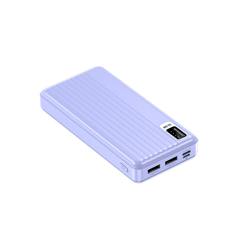 High-performance power bank with multifunctional USB-C connection and intelligent fast charging Stornfield