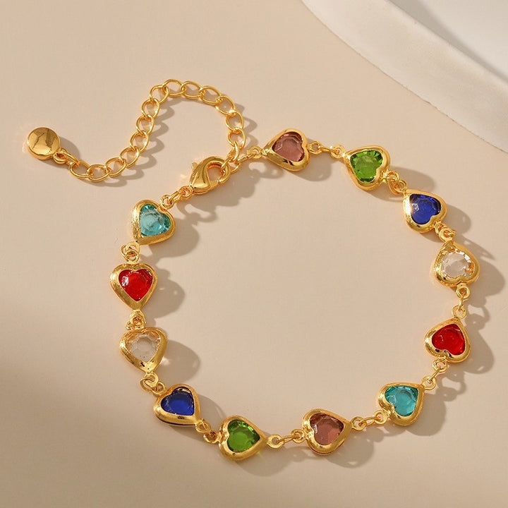 Butterfly and Daisy Charm Anklet Stornfield