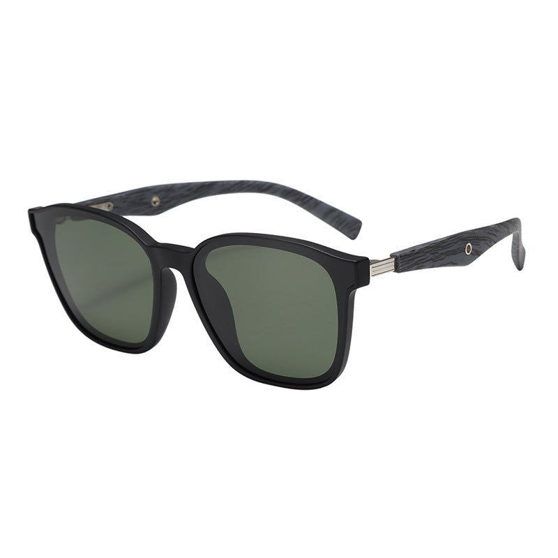 Women stylish oversized sunglasses with wooden accents Stornfield