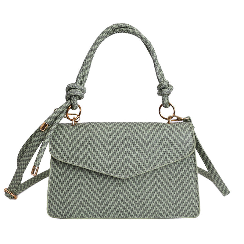 WoElegant Textured Fabric Handbag Stornfield