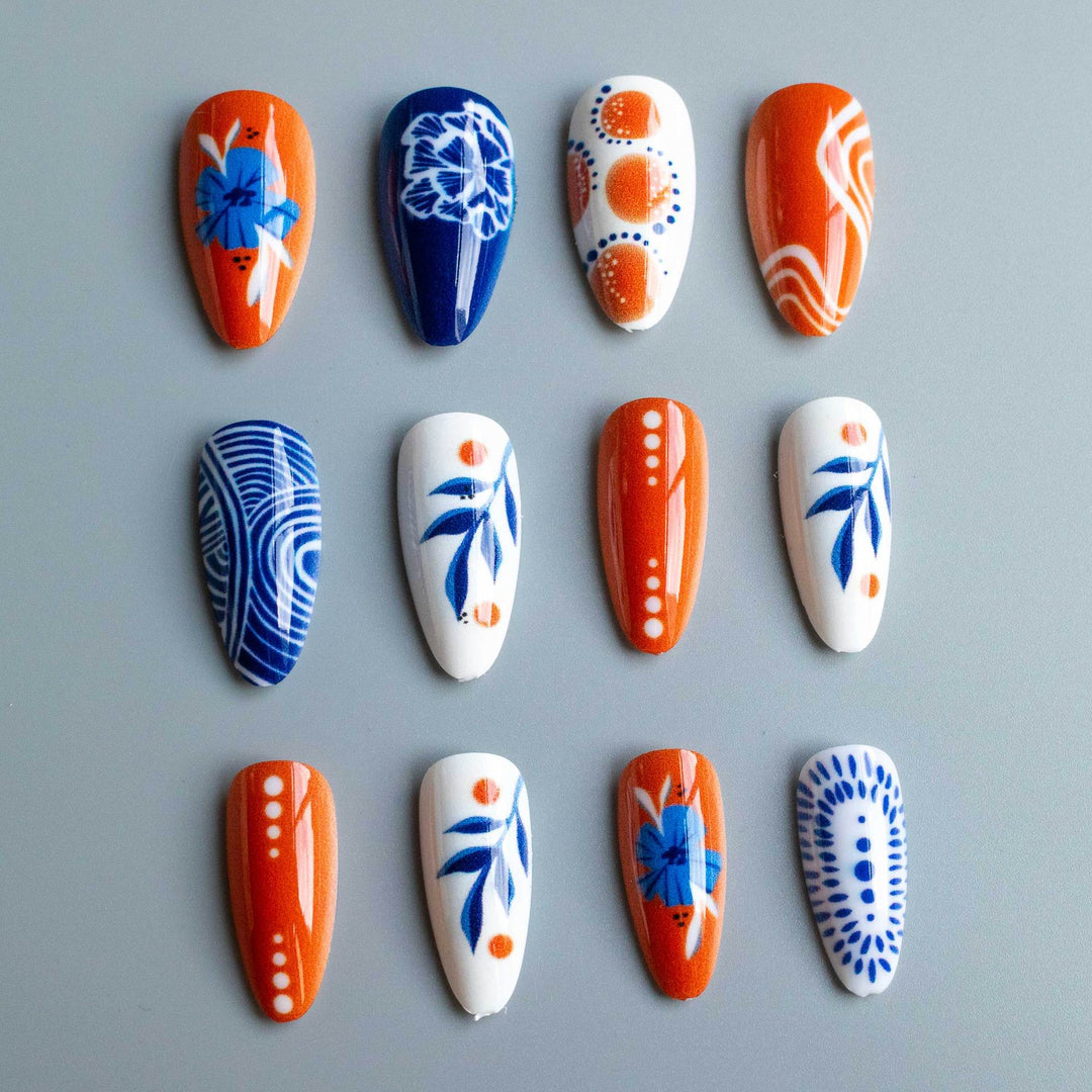 Artistic Seasonal Nail Art Design Set