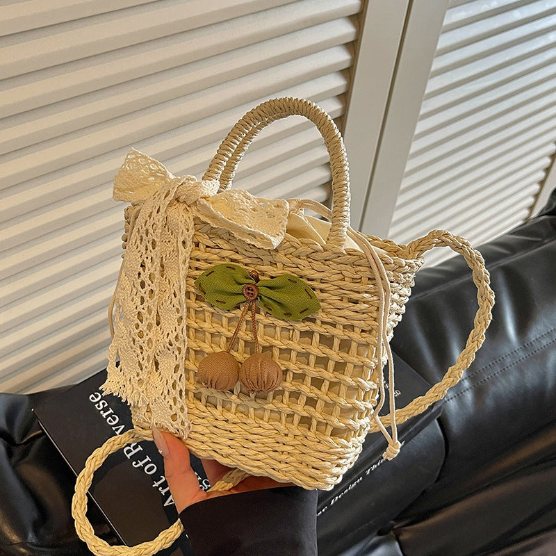Handcrafted Straw Tote Bag
