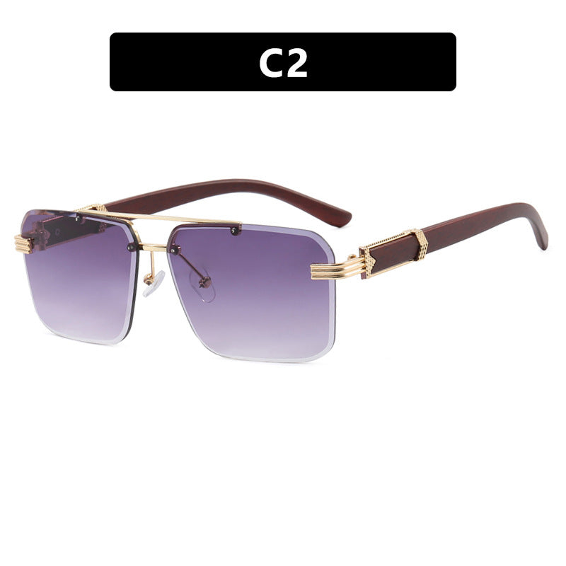 Women's geometric oversized sunglasses with trendy design and luxurious accents Stornfield