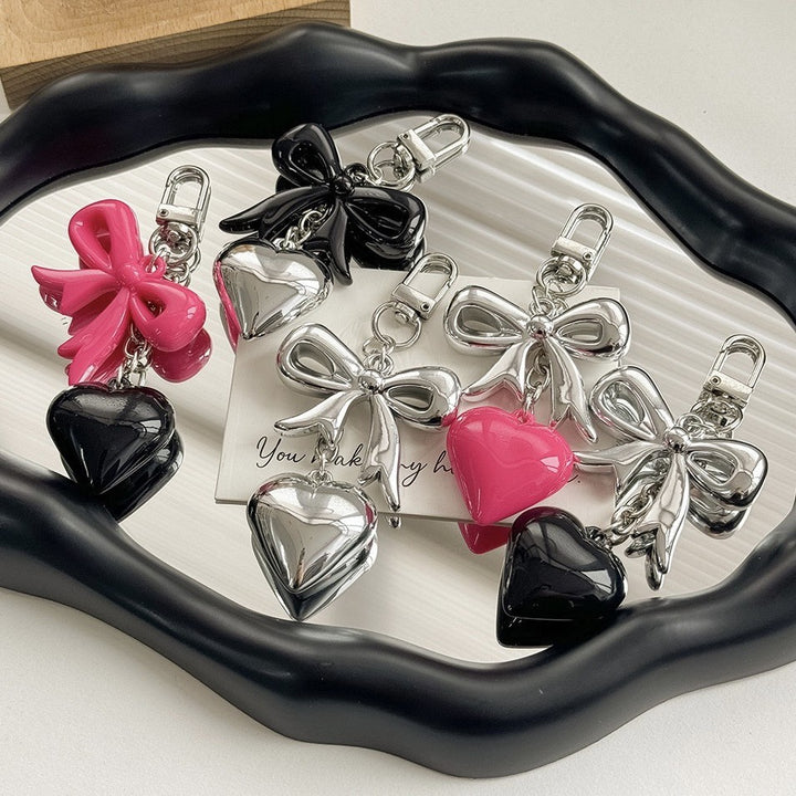 Heart-Shaped Charm Keychain Stornfield