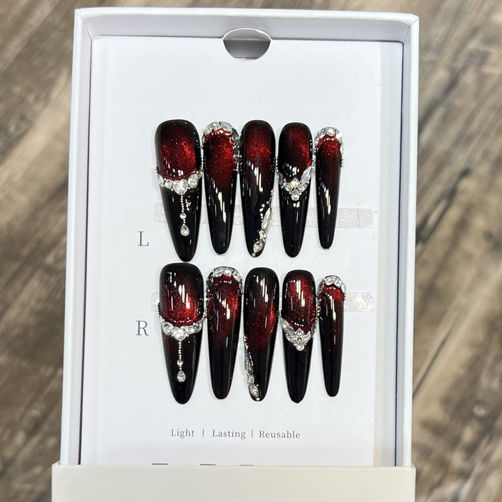 Glamorous Press-On Nails Stornfield