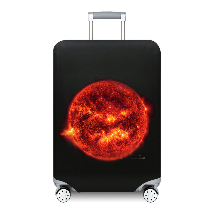 Unisex nan Kids Luggage Cover for Hard Shell Suitcases with Fun Space Design made of Elastic Polyester-Spandex Stornfield