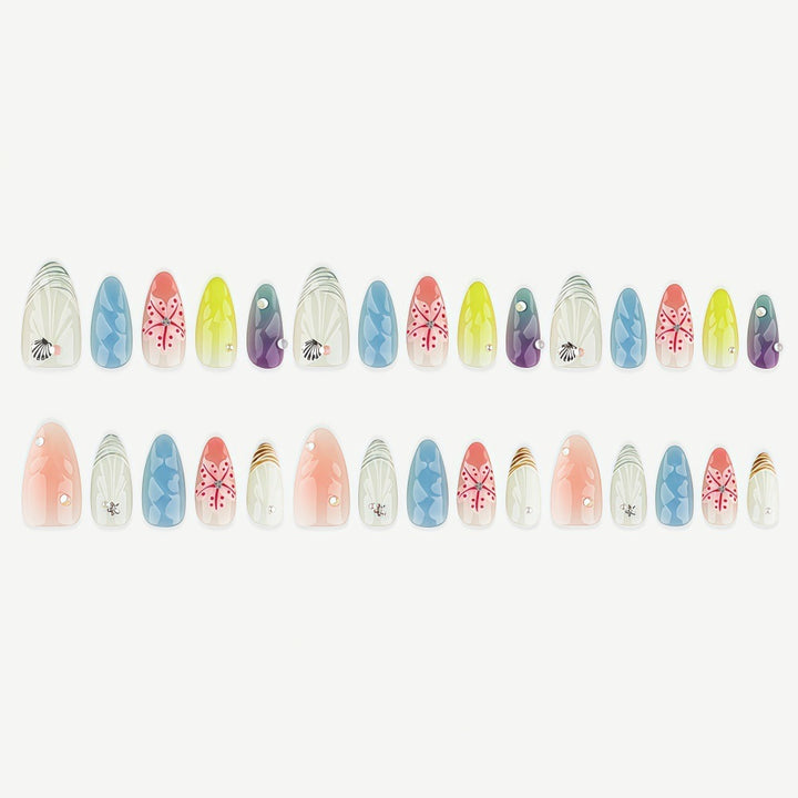 Artificial nails in creative floral design Stornfield